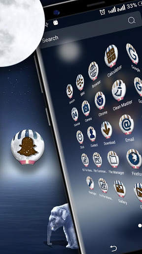 Elephant Balloon Launcher Theme screenshot 3
