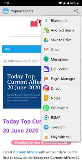 Prepare Exams App: Current Affairs, GK, Quiz screenshot 5