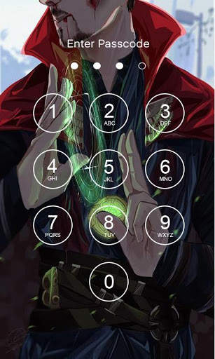 Super Heroes Lock Screen 3 تصوير الشاشة