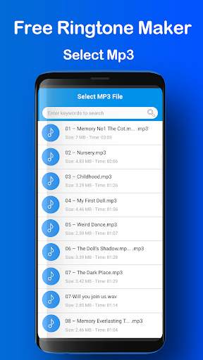 Free Ringtone Maker - Mp3 Cutter & Video Cutter screenshot 2