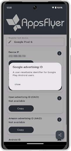 My Device ID by AppsFlyer screenshot 2