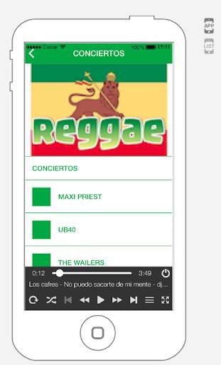 Radio Reggae. Reggae music. Reggae Radio Músic app screenshot 16