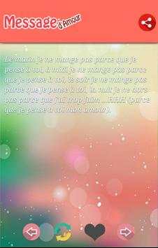 Message SMS d'amour 2016 screenshot 4