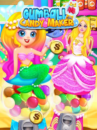 Bubble Gum Maker: Rainbow Gumball Games Free screenshot 3