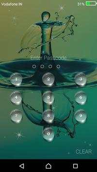 Water Drop - Lock Screen Pro screenshot 4