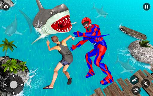 GT Superhero Police Robot Spider Animal Rescue screenshot 22