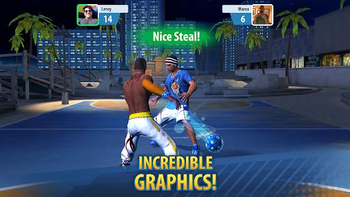 Basketball Stars: Multiplayer 3 تصوير الشاشة