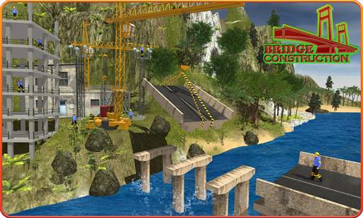 River Road Bridge Construction Crane Simulator 18 screenshot 3