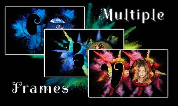 Colour Text Photo Frames screenshot 1