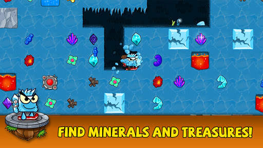 Digger 2: dig and find minerals screenshot 1