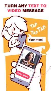 Funny video messages maker. New Memes creating App screenshot 1