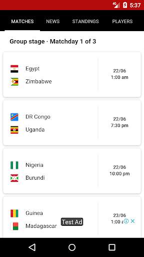 GTV Sports Ghana - AFCON 2019 screenshot 4