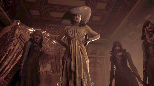 Lady Dimitrescu wallpapers | resident evil screenshot 5