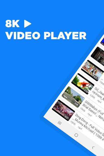 8k video player screenshot 1