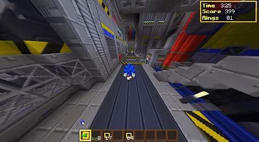 mod sonic for Minecraft PE screenshot 4