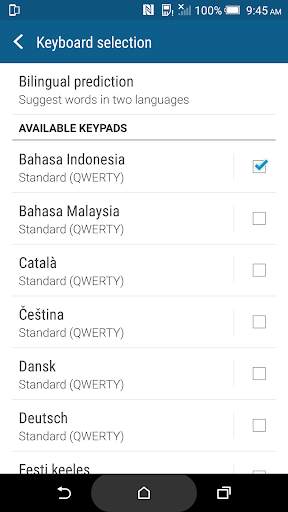 HTC Sense Input - ID screenshot 2
