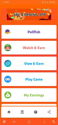 ABC Earning App - View Ads Earn Money स्क्रीनशॉट 1