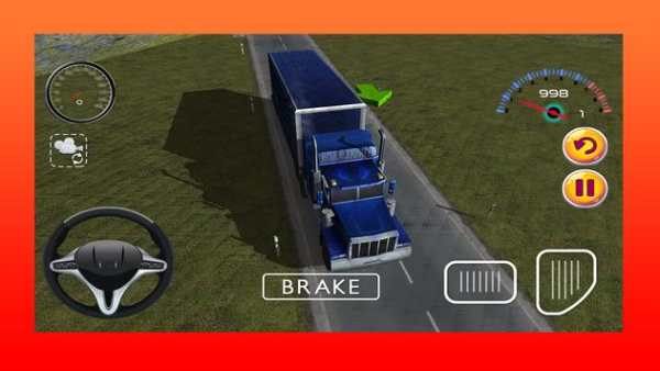 Truck Driving Game 3D screenshot 3