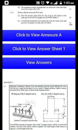 Grade 12 Mathematical Literacy Mobile Application screenshot 5
