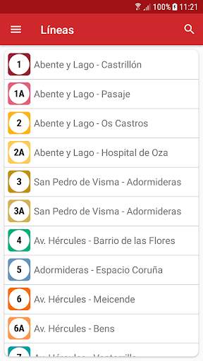 Bus Coruña screenshot 4