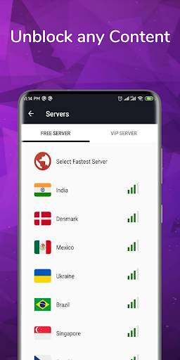TiGER VPN : Free Unlimited Proxy screenshot 5