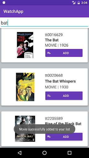 WatchApp screenshot 3