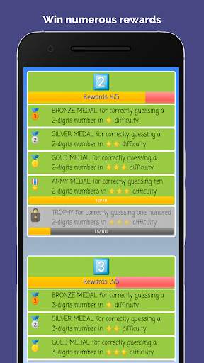 Bulls and Cows : the number game 🔢 screenshot 4