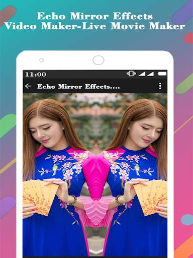 Echo Mirror Effects Video Maker-Live Movie Maker screenshot 8