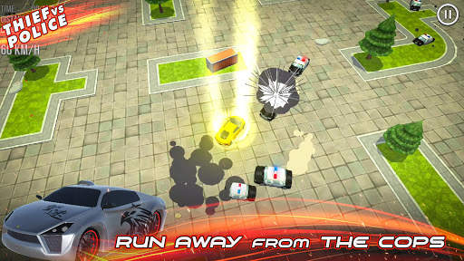 Thief vs Police: Mini Car Racing स्क्रीनशॉट 2