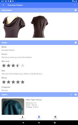 Sewing Patterns Lite screenshot 7