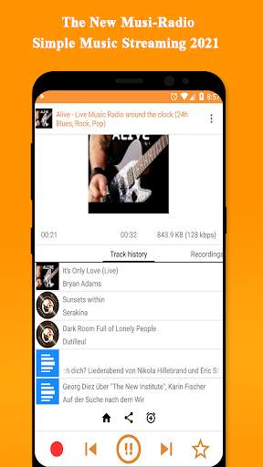 New Musi-Radio Simple Music Streaming 2021 screenshot 2