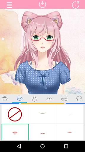 Anime Avatar Maker - Sweet Lolita Avatar screenshot 1