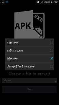 Exe2Apk screenshot 3