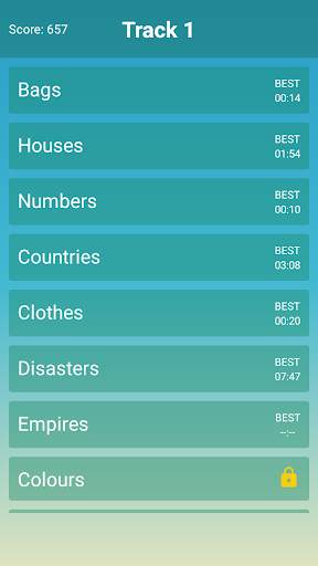 Word Search Game in English screenshot 2