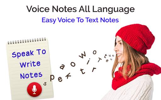 Voice Notes All Language: Easy Voice to Text Notes screenshot 1