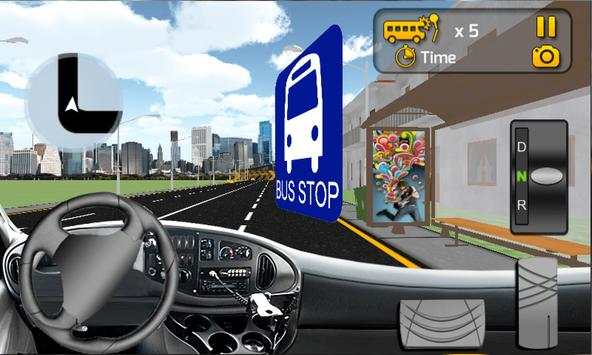 Real School Bus Driver 3D screenshot 5