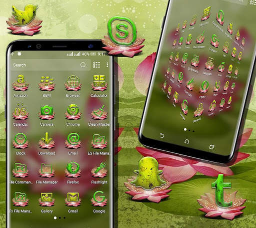 Lotus Launcher Theme screenshot 2