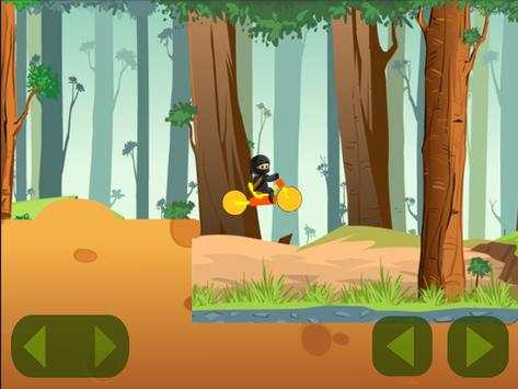 Ninja Stunts Jungle Bike Dash screenshot 5