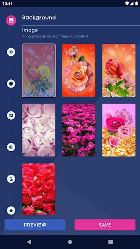 Diamond Rose Live Wallpaper screenshot 1
