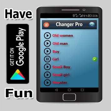 Changer voice call free screenshot 1