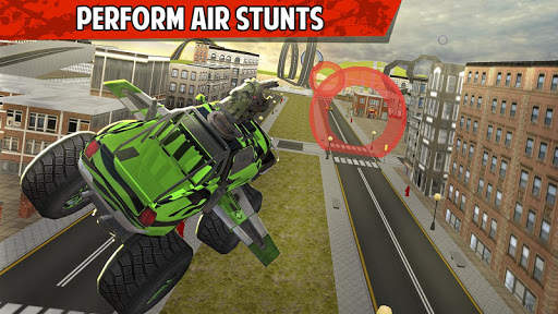 Flying Monster Truck games screenshot 1