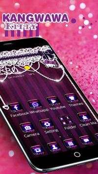 Theme Purple Kitty Pendants screenshot 3