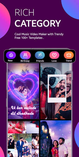 Heart.ly Video Status Maker screenshot 1