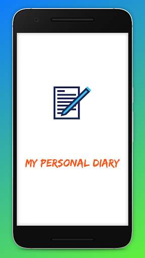My Personal Diary- Fingerprint and Lock screenshot 1