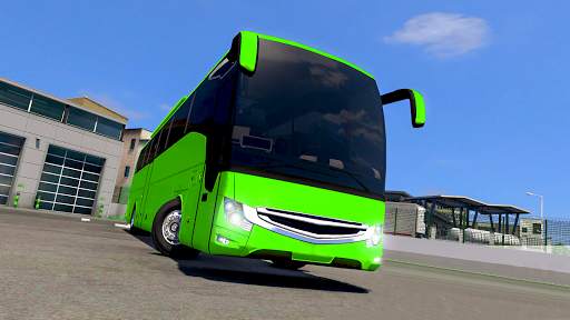 Bus Simulator 3d Coach bus simulation 3D bus games screenshot 1