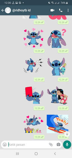 Stickers WA Koala Stitch For WAStickerApps screenshot 4