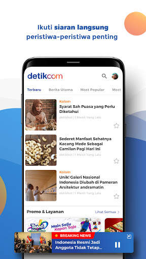 detikcom - Berita Terbaru & Terlengkap screenshot 3