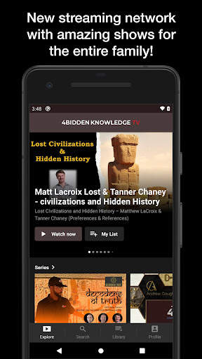 4biddenknowledge TV screenshot 2