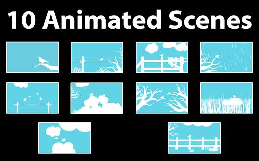 Animated Birds скриншот 2