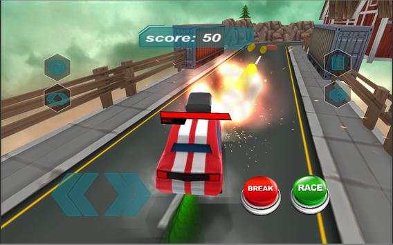 Crazy sky Car driving 3D screenshot 6